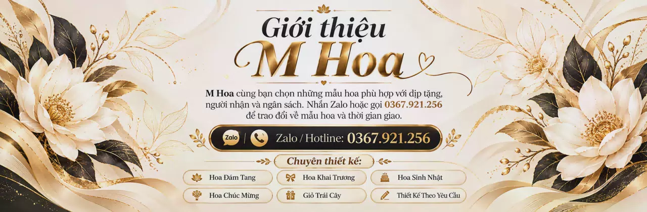 Ảnh bìa Shop hoa tươi Xã Trường Xuân Cần Thơ - Gói ghém những lời muốn gửi